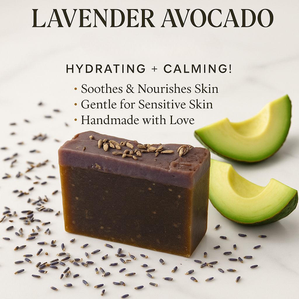 Lavender Avocado Soap
