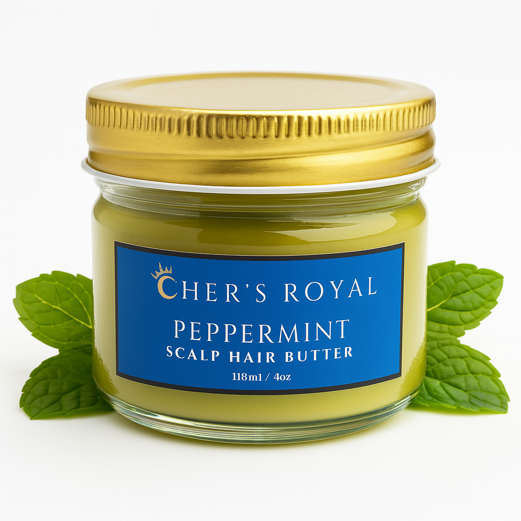 Peppermint Scalp Hair Butter